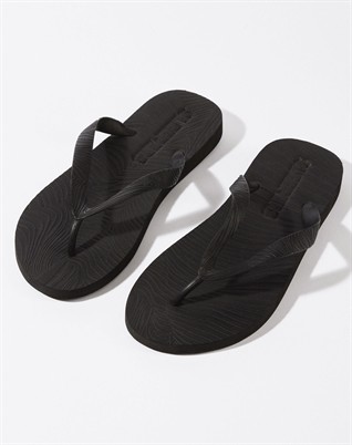 Slim Wide Strap Flip Flops